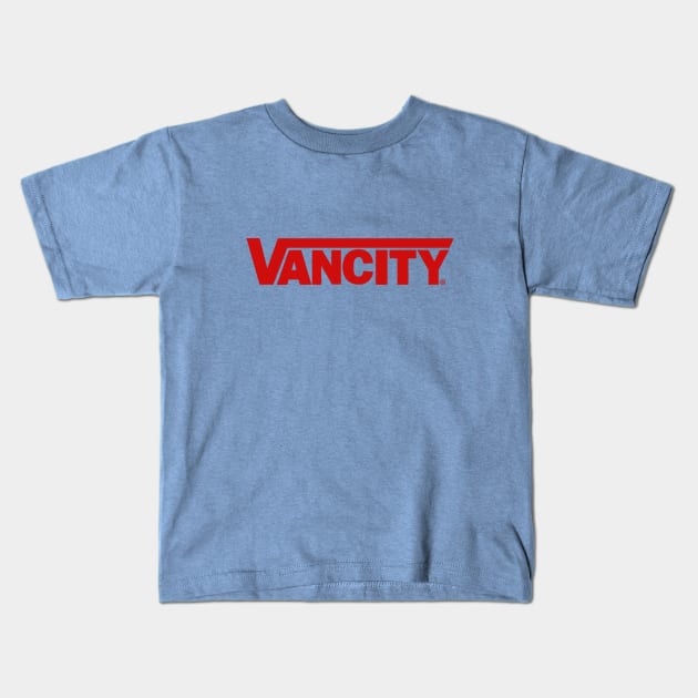 VANCOUVER Kids T-Shirt by Dedos The Nomad